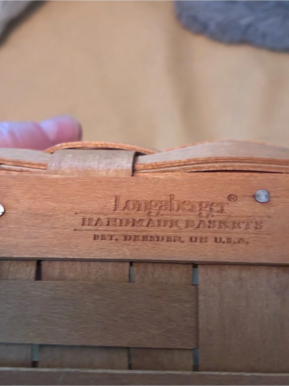 Longaberger classic woven